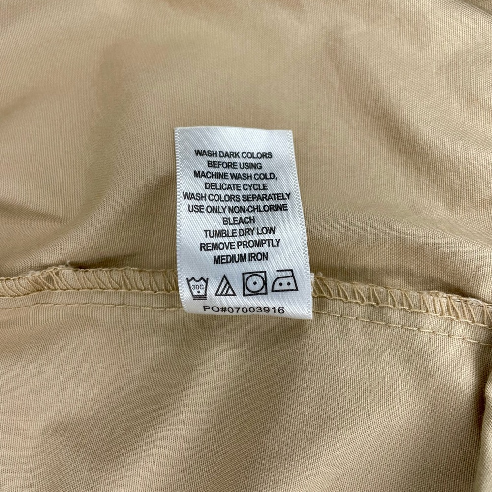 Jessica London NWOT Women's Khaki Chinos Capris Tan Plus Size 18W - Picture 9 of 11